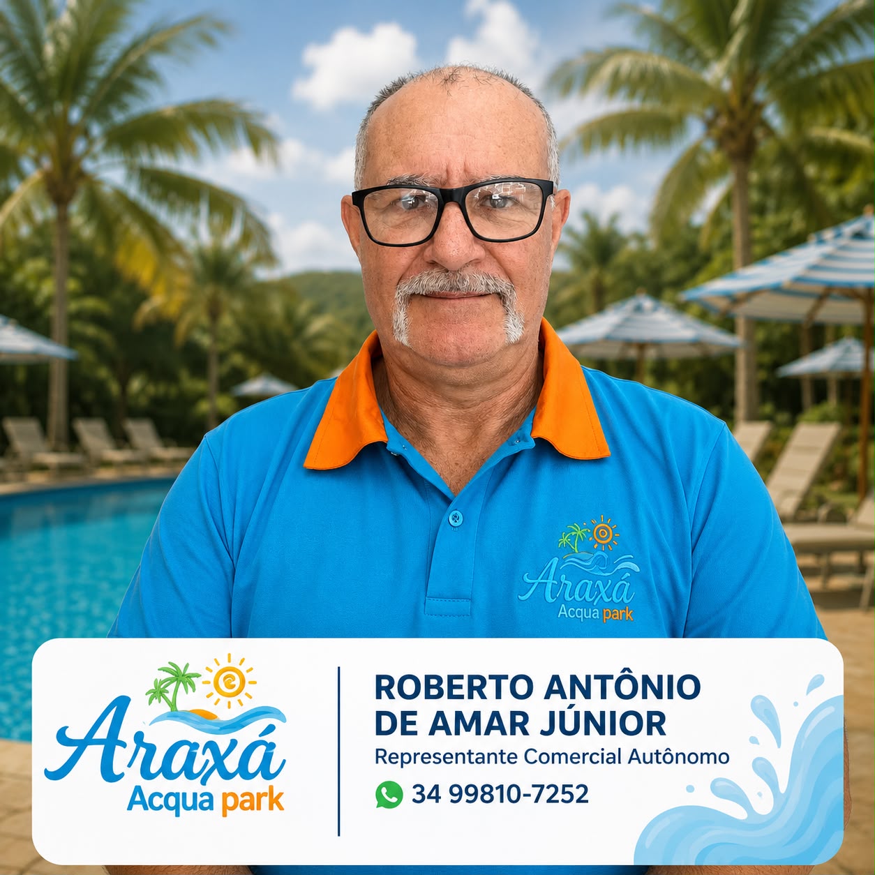 Foto do corretor credenciado Roberto Antônio de Amar